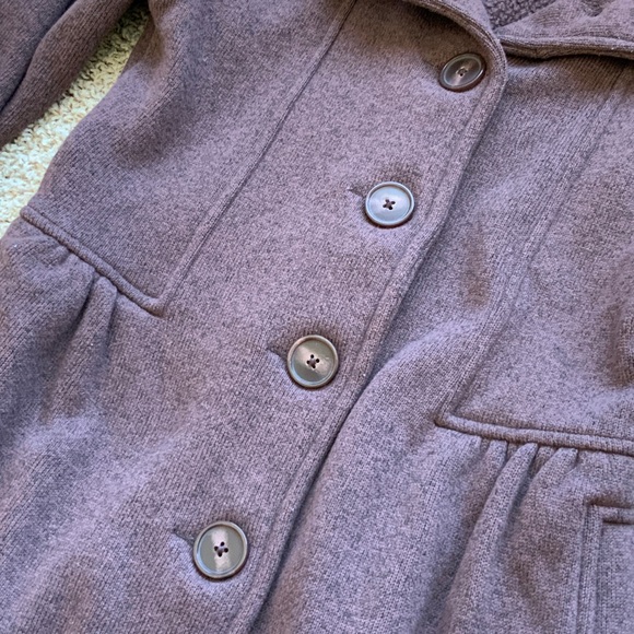 Patagonia Women's Better Sweater Jacket, Long Pea Coat, Size Small - Picture 5 of 12